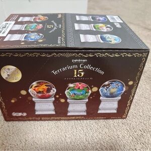 New sealed Re-Ment Pokemon Terrarium Collection (Vol 15) Assortment Figures 6 bo